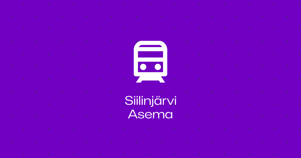 Siilinjärvi Asema